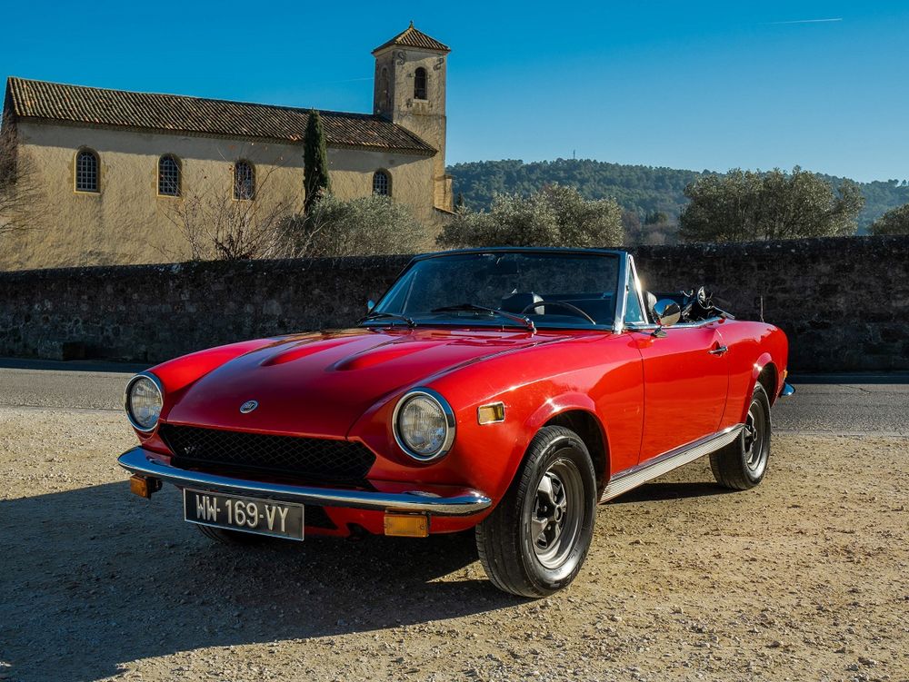 Location Fiat 124 Spider 
