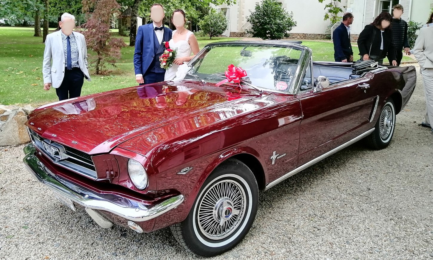 Location Ford Mustang cabriolet