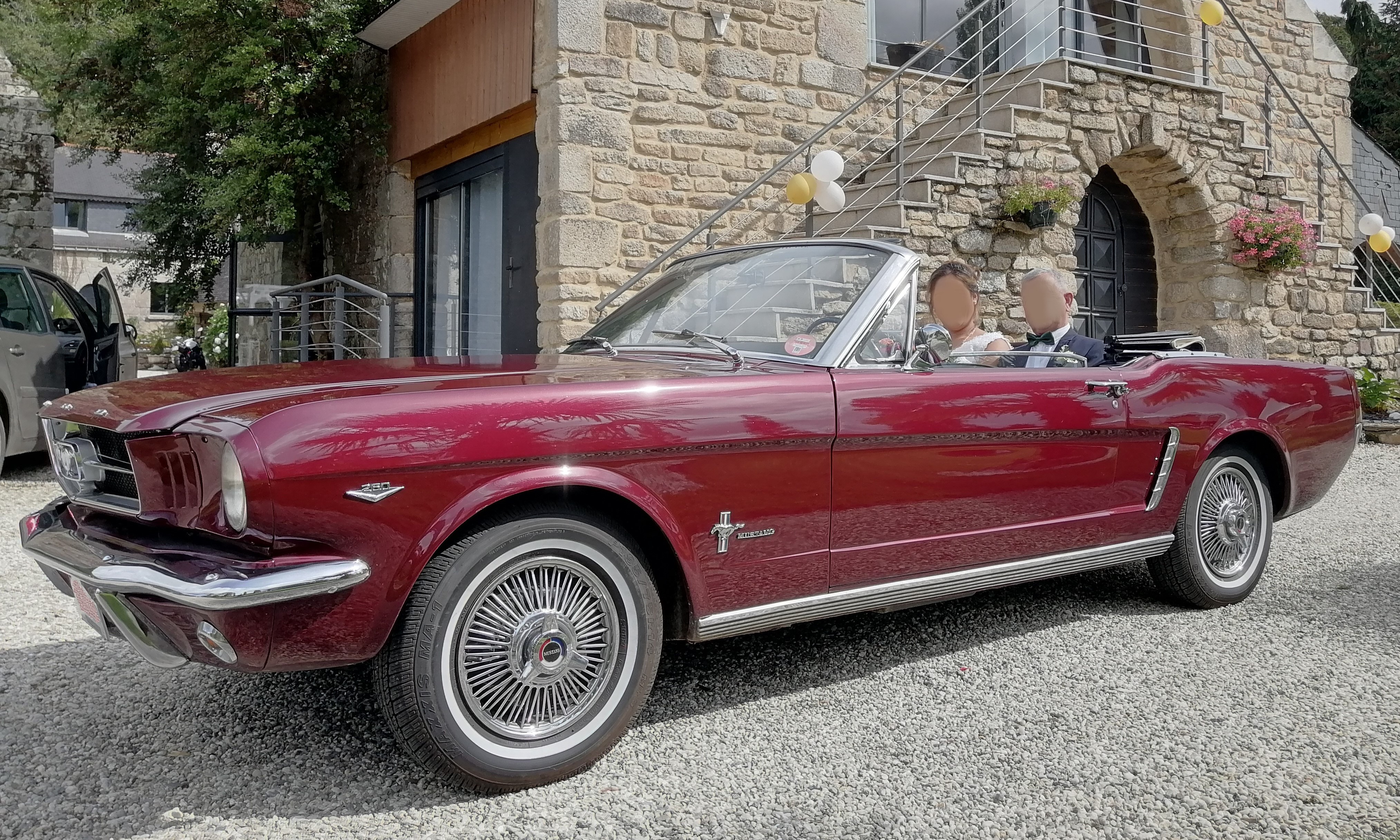 Rétro Balades Location Ford Mustang cabriolet