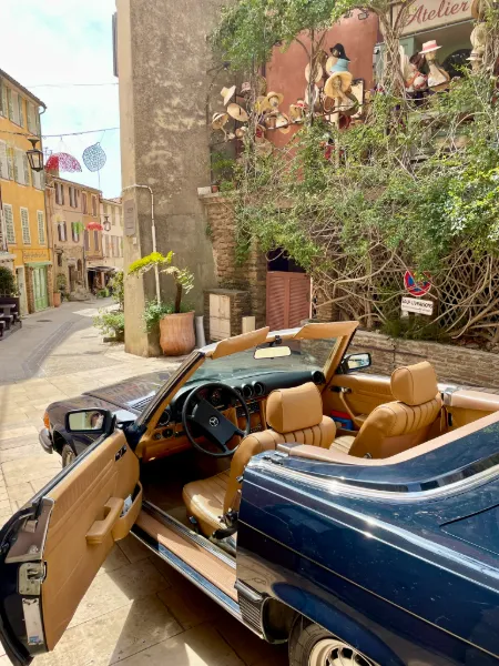 Rétro Balades Location Mercedes cabriolet