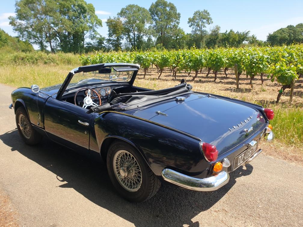 Rétro Balades Location Triumph Spitfire